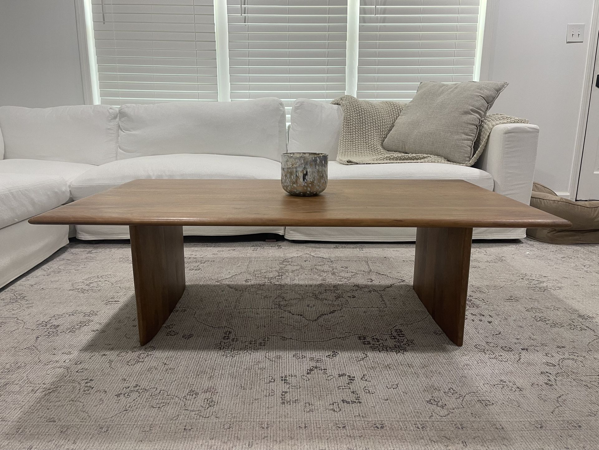 Coffee Table - West Elm - Solid Mango Wood