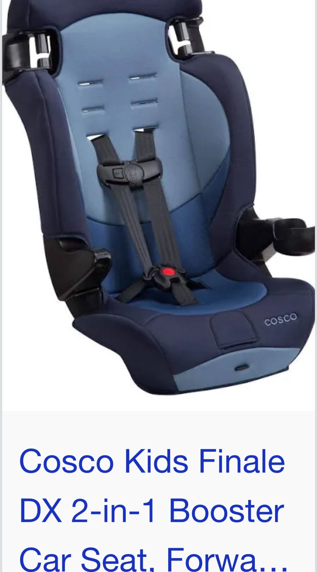 New Booster Seats