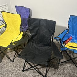 Large Folding chairs With Carry Bag  
