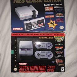SNES and NES Classic Mini