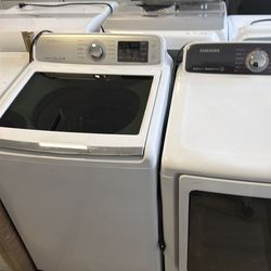 Samsung washer and gas dryer