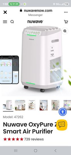 Nuwave OxyPure Zero Smart Air Purifier