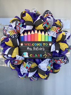 Faith-Based Classroom Wreath