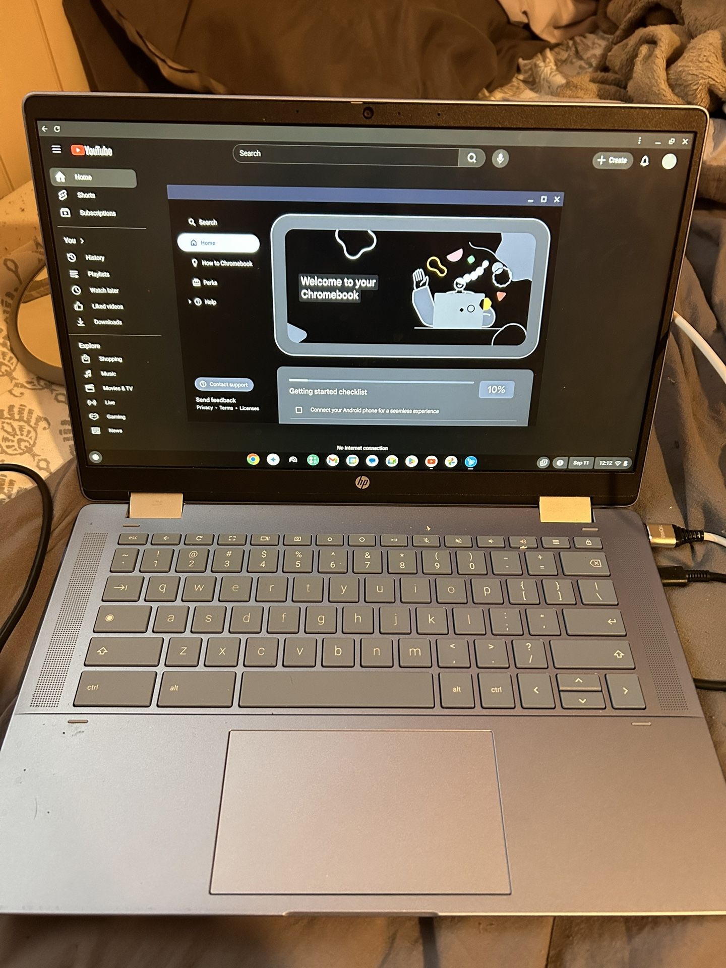 HP Chrome Laptop (touch Screen)