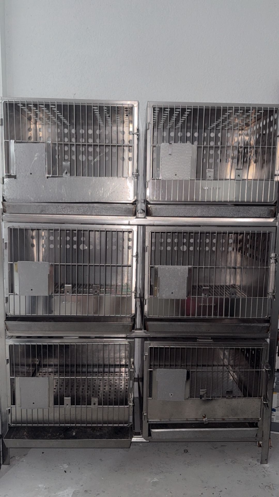 Dog Stainless Steel Cage, Crate