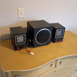 Speaker Set With Subwoofer 