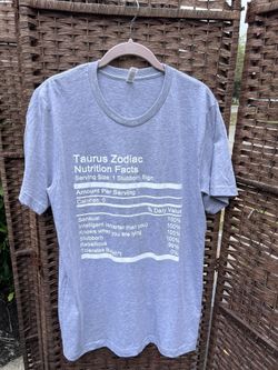 Taurus Zodiac T-Shirt NEW - Size L - $5
