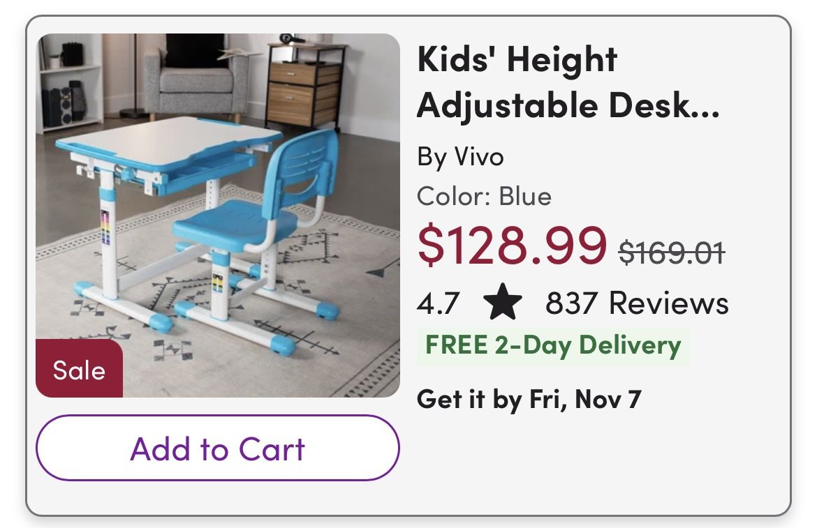 Vivo Kids Desk