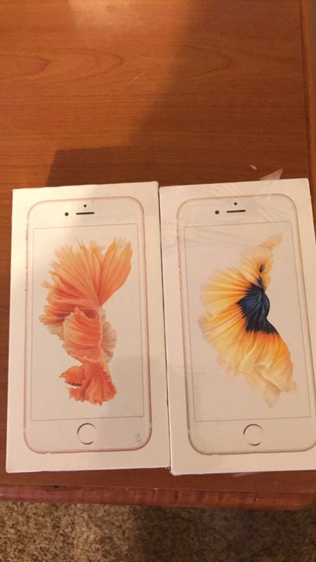 Brand new iPhone 6s! Pink! Gold!