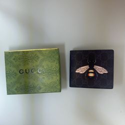 Gucci Black Bee Wallet 