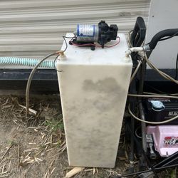 RV Holding Tank And Pump