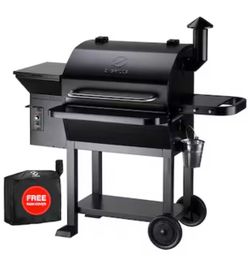 Z GRILLS ZPG-10002B 1056-Sq. in Black Pellet Grill