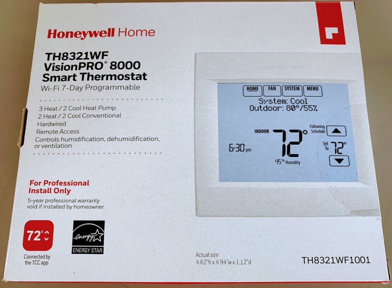 Honeywell 8000 Thermostat