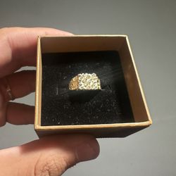 10k Nugget ring size 7