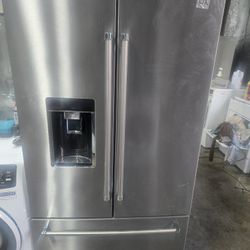 Kitchen Aid Stainless Steel Fridge Bottom Freezer Refrigerator H70 W36 D32 30-day Warranty 