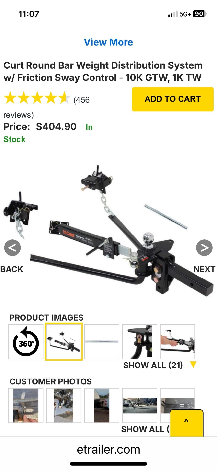 Trailer Distribution Hitch