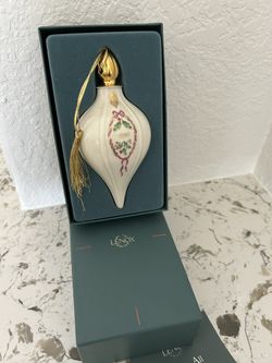 Lenox and Wexford Xmas Ornaments 