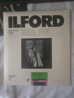8x10 Ilford Photo Paper