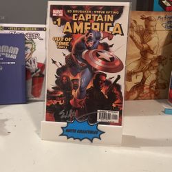Captain America #1 - Signed First Winter Soldier Cameo