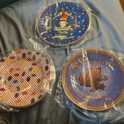 Harry Potter Collectible Plates x3