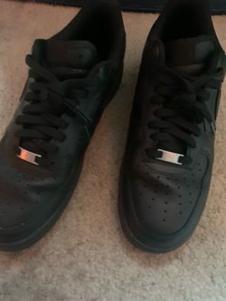 Black air force 1 size 11