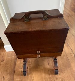 Antique Sewing Box