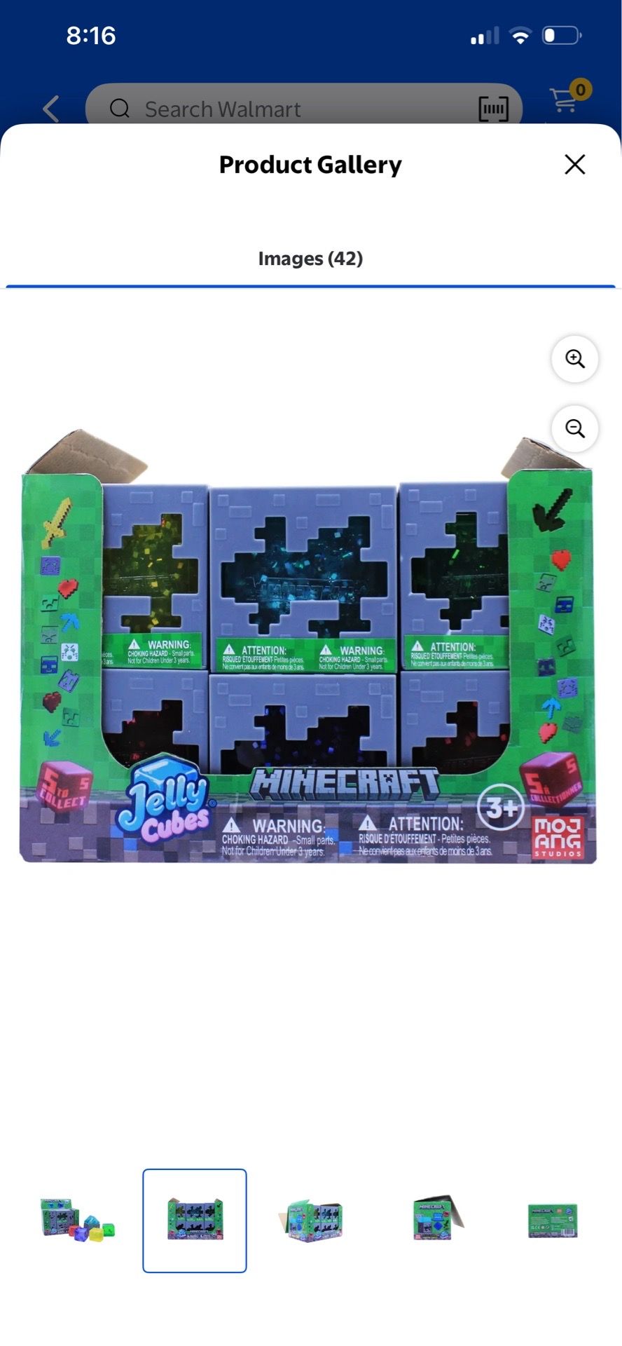 Minecraft jelly cube