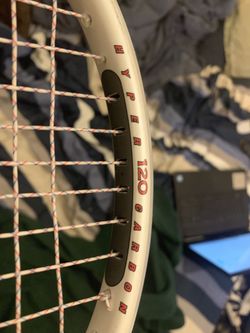Wilson Squash not tennis hyper 120 carbon like new