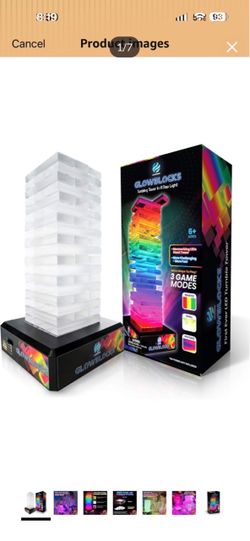 Light up LED glowblocks