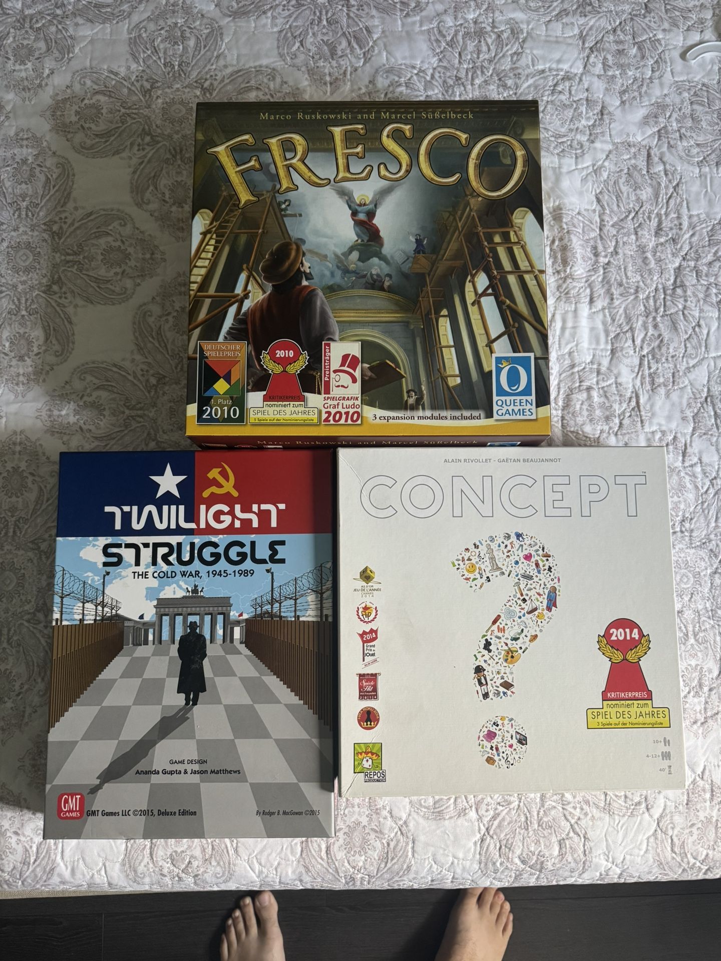 Board Games Fresco, Concept, Twilight Struggle