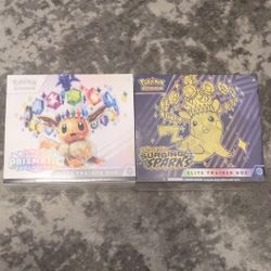 Prismatic Evolution Etb .   Surging Spark ( sold)