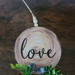Love Wood Sign For Sale 