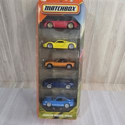 Matchbox Porsche Heroes 5 Pack 