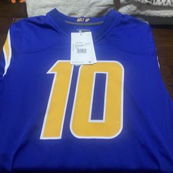 Nike La Chargers Herbert Jersey Size Youth M-10/12 90$ New 