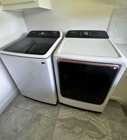 Samsung Smart Washer and Dryer Electric