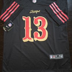  Purdy 49ers Black Jersey 