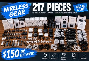 📱 Phone Accessories LOT for Sale Wireless Gear!