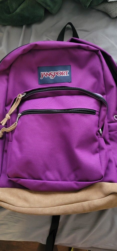 NEW Jansport Purple Backpack