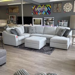 3PC Sectional  New Fabric 