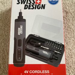 Cordless Screwdriver—Brand New