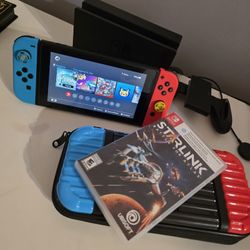 Nintendo Switch Like New! + Starlink Game