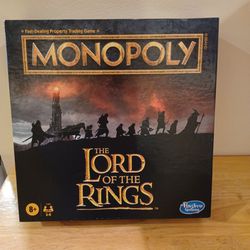 NEW The Lord Of The Rings Momopoly Game 