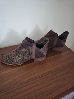 Vince Camuto Perforated Leather Booties