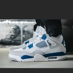 Jordan 4 Military Blue sz 12