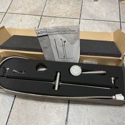 JADO New Haven Handheld Shower + Adjustable Slide Bar Kit (Brushed Nickel) – Brand New Open Box