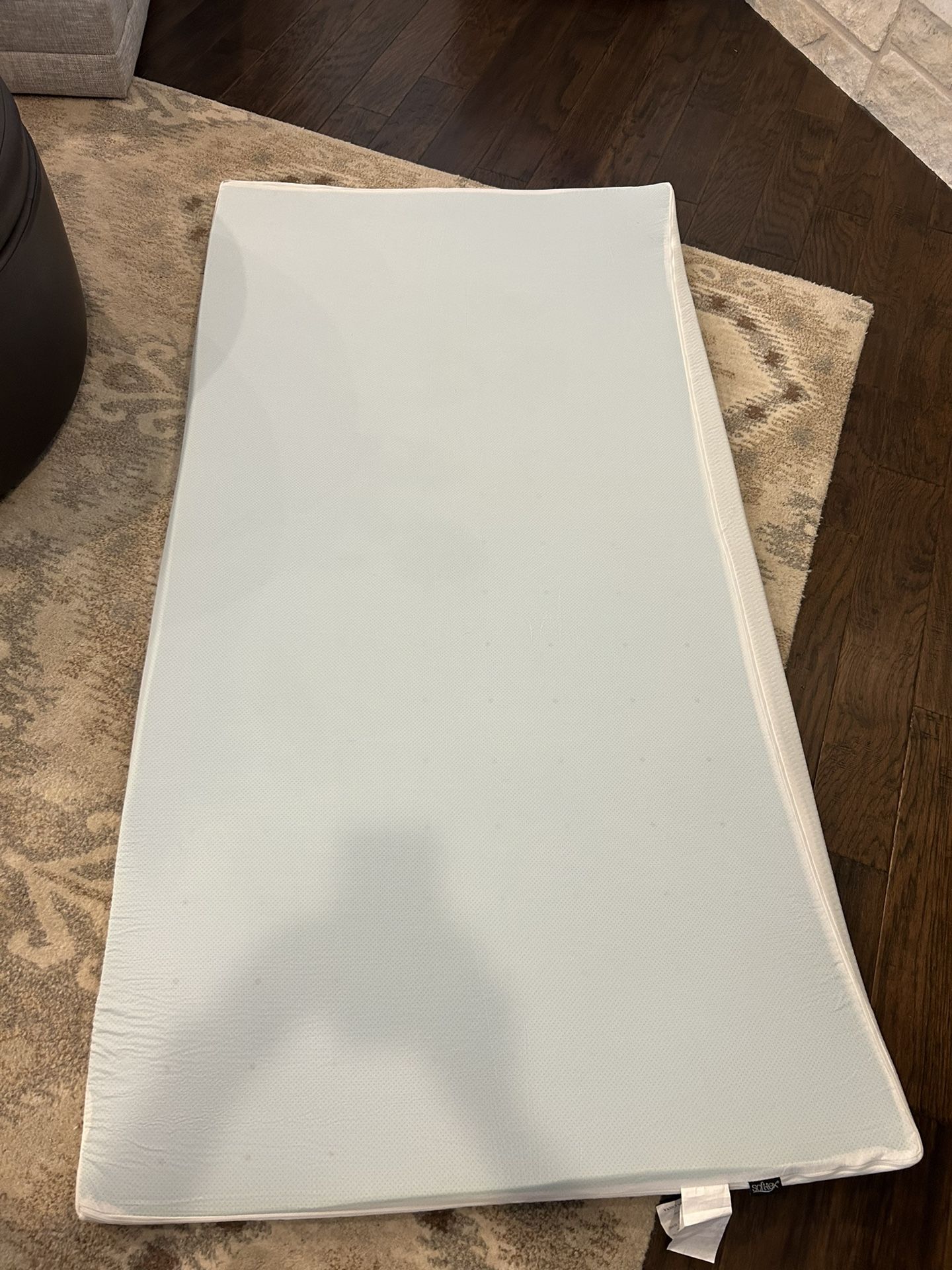 Soft Tex Mattress Topper 1.5 Inch Foam Pad Twin Size