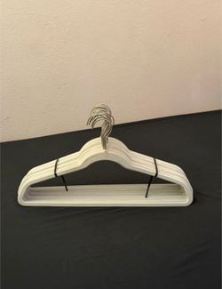 18- Velvet-lined hangers