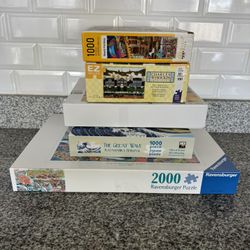 Lot Of Five Puzzles 