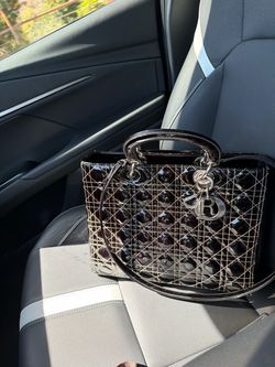 Authentic Dior Patent bag Large