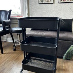 Compact Utility Rolling Cart